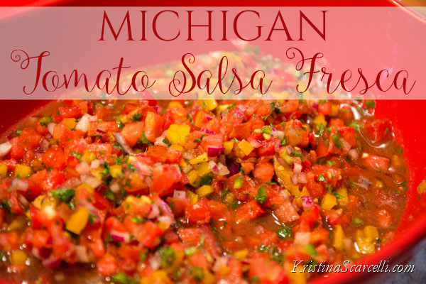Michigan Tomato Salsa Fresca