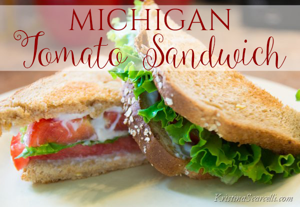 Michigan Tomato Sandwich